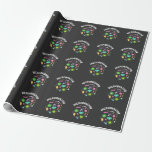 Microbiology Scientist Bacteria Microscope Wrapping Paper<br><div class="desc">Microbiology Scientist Bacteria Microscope.</div>