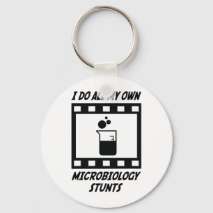 Microbiology Stunts Keychain