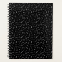 Microbiology - White on Black