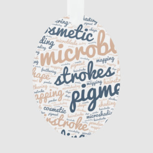 Microblade artist ornament