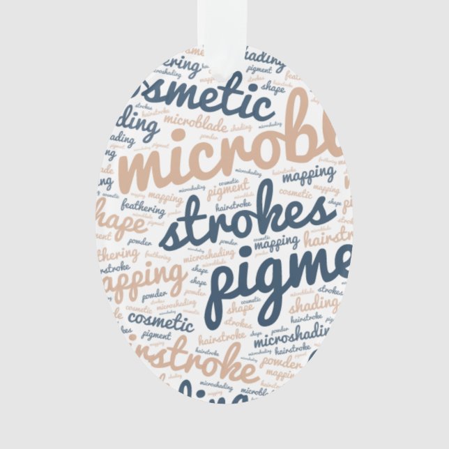 Microblade artist ornament (Front)