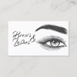 Microblading , Eyebrows, Lashes, Permanent Makeup Business Card