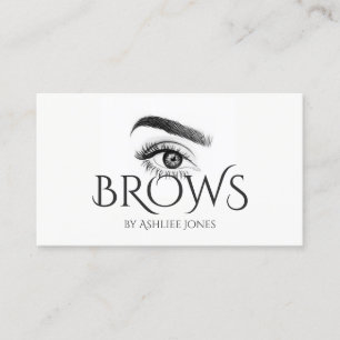 Microblading , Eyebrows, Tattoo, Permanent Makeup Business Card