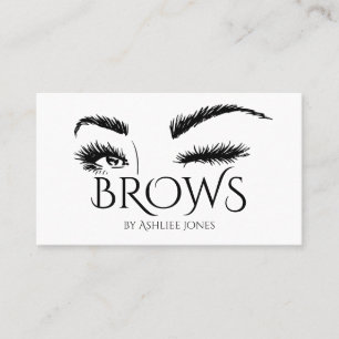 Microblading , Eyebrows, Tattoo, Permanent Makeup Business Card