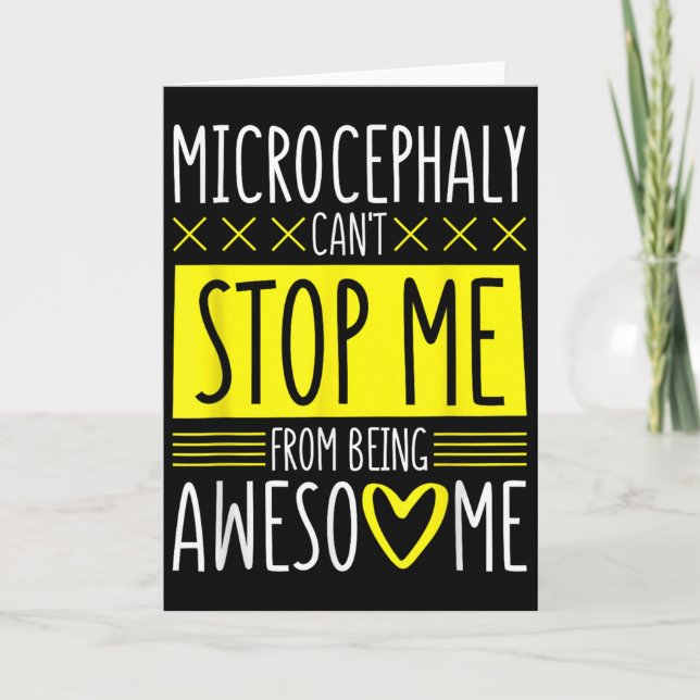 Microcephaly Can't Stop Me, Microcephaly Fighter S Card (Front)