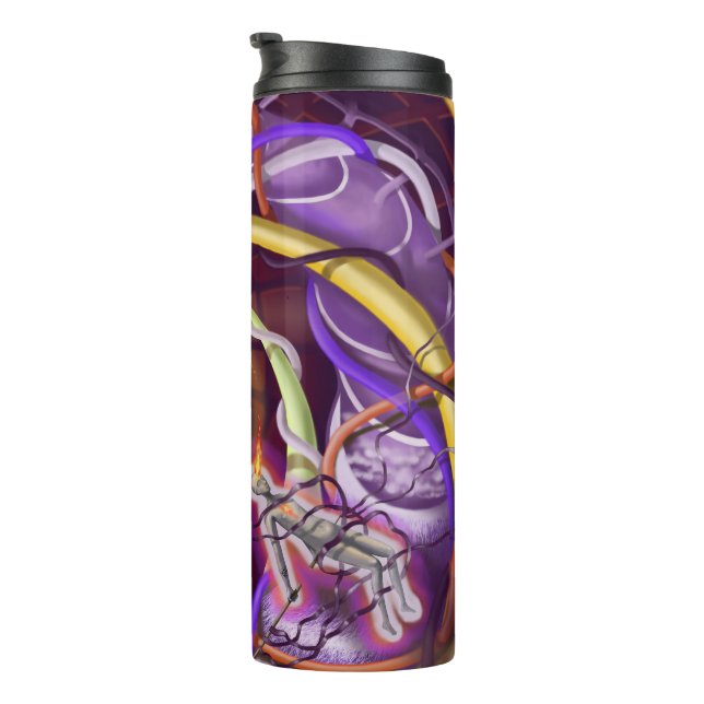 Microcosm/Macrocosm Thermal Tumbler (Rotated Right)