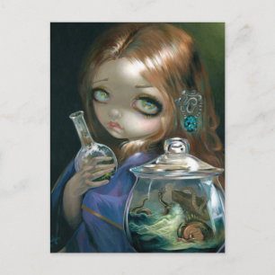 "Microcosm:  Sea Monsters" Postcard