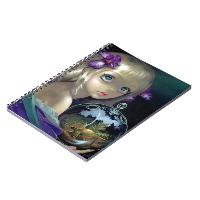 "Microcosm: Triceratops" Notebook (Left Side)