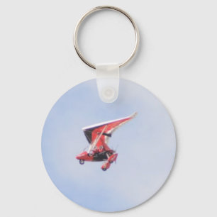 Microlight Airplane Keychain
