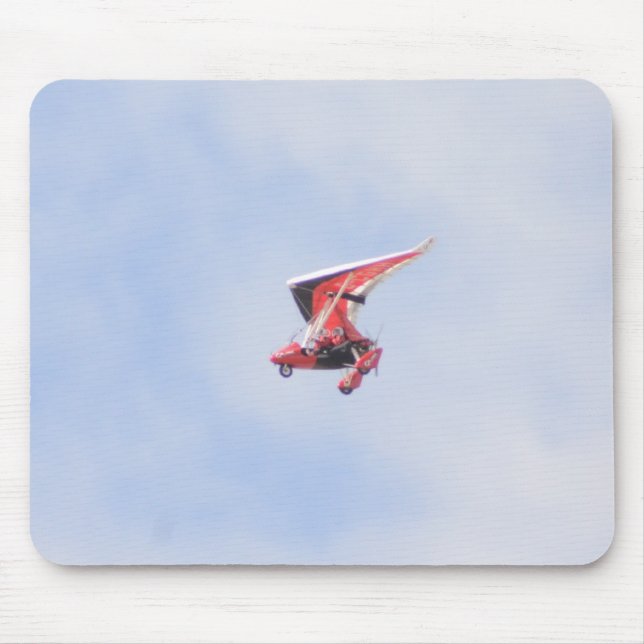 Microlight Airplane Mouse Pad (Front)