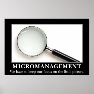 Micromanagement is a successful strategy (S) Poster