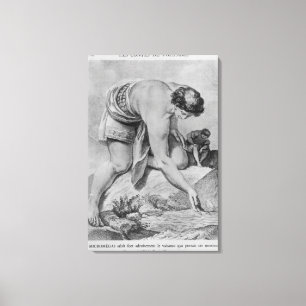 Micromegas skilfully picks up the ship canvas print