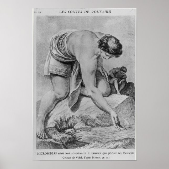 Micromegas skilfully picks up the ship poster (Front)