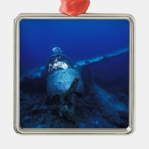 Micronesia, Palau, World Heritage Site. WWII Metal Ornament