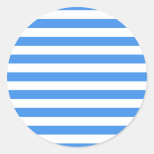 Micronesia San Marino Somalia Nicaragua flag strip Classic Round Sticker