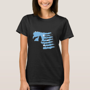 Micronesia Soldier Salute Veteran Patriot T-Shirt