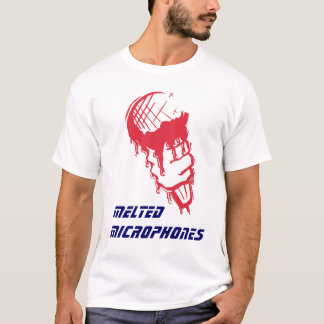 microphone cone finished, Melted, Microphones T-Shirt
