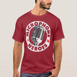 MICROPHONE HEROES - 22 Colours - Logo T-Shirt
