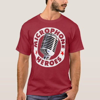 MICROPHONE HEROES - 22 Colours - Logo T-Shirt