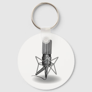 Microphone Keychain
