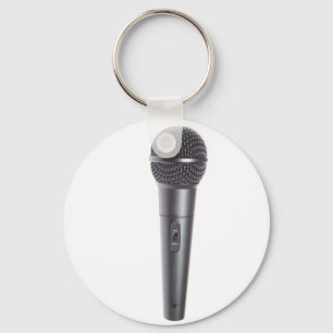 Microphone Keychain