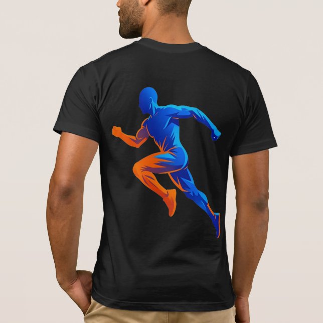 Microphone Music Notes Retro Singing Desig T-Shirt (Back)