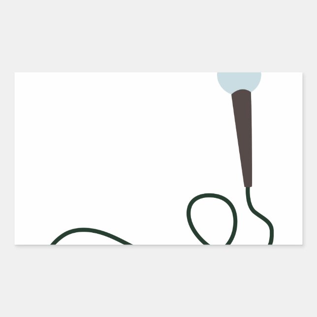 Microphone Sticker (Front)