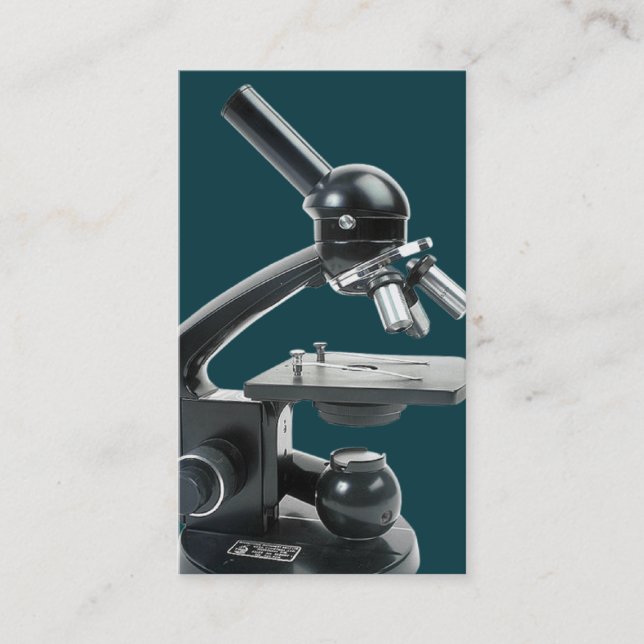 Microscope Business Card (Front)