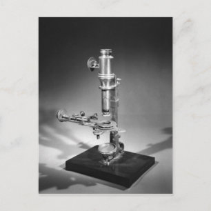 Microscope Postcard