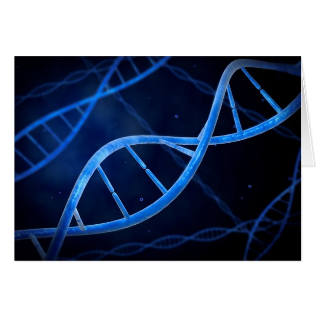 Microscopic View Of DNA (Front Horizontal)