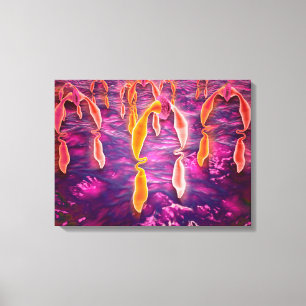 Microscopic View Of Ligand Binding To A Receptor Canvas Print