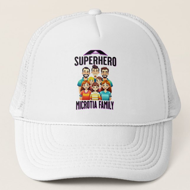 Microtia Trucker Hat (Front)