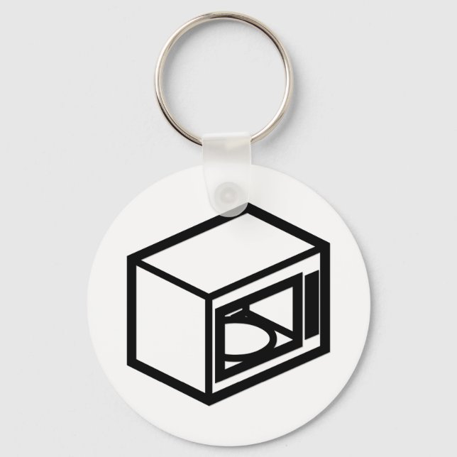 Microwave Keychain (Front)