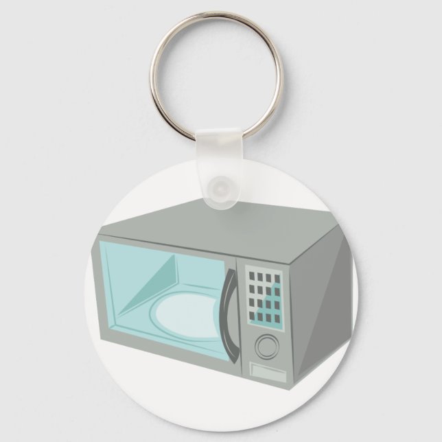 Microwave Keychain (Front)