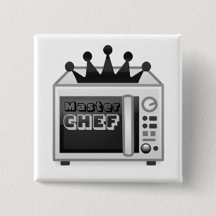 Microwave Master Chef 2 Inch Square Button