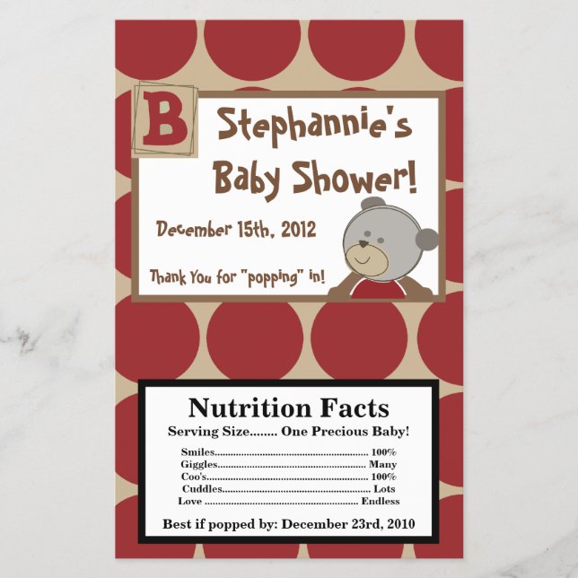 Microwave Popcorn Wrapper Cocalos Buttons (Front)