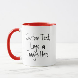 Microwave Safe Mug - 10 Colours Custom Coffee