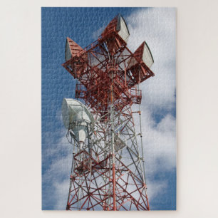 Microwave Telecommunications Tower Jigsaw Puzzle