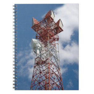 Microwave Telecommunications Tower Notebook