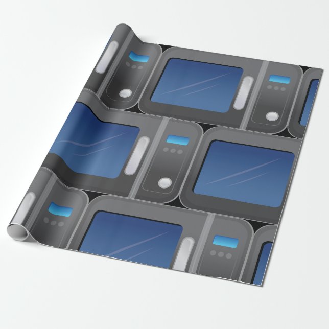 Microwave Wrapping Paper (Unrolled)