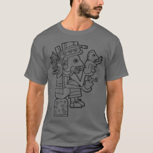 Mictlantecuhtli God Of Death Aztec God Mayan Inca  T-Shirt