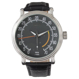 Mid 1970s Classic Sports Car Tachometer Watch