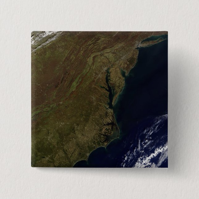 Mid-Atlantic United States 2 Inch Square Button (Front)