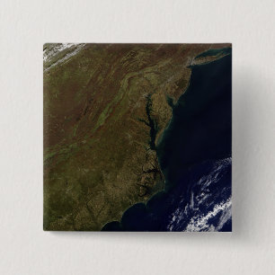 Mid-Atlantic United States 2 Inch Square Button