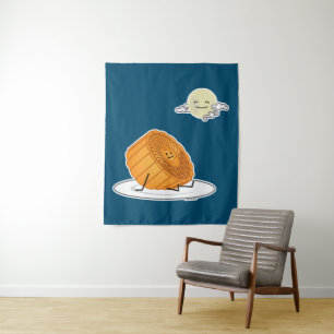 Mid Autumn Festival Moon cake lunar mooncakes past Tapestry