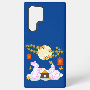 Mid Autumn Festival Moon Rabbit Mooncake Osmanthus Samsung Galaxy Case