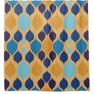 Mid Century 1960s Geometric Yellow