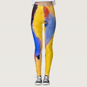 Mid Century Abstract Leggings