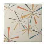 Mid Century  Atomic Starburst Geometric Retro Tile<br><div class="desc">Mid Century  Atomic Starburst Geometric Retro</div>