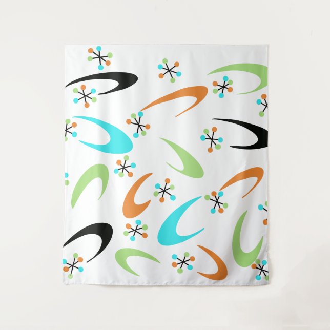 Mid-Century Atomic Tapestry (Front)